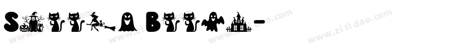 Spooky Booah字体转换